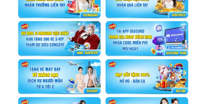 Tổng hợp khuyến mãi Hi88 đáng mong chờ nhất 2025